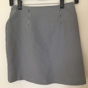 Plaid Mini Skirt from Dress Barn